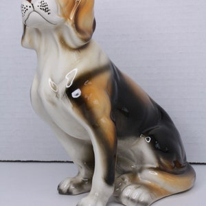 Vintage Porcelain Beagle Dog Japan 9”