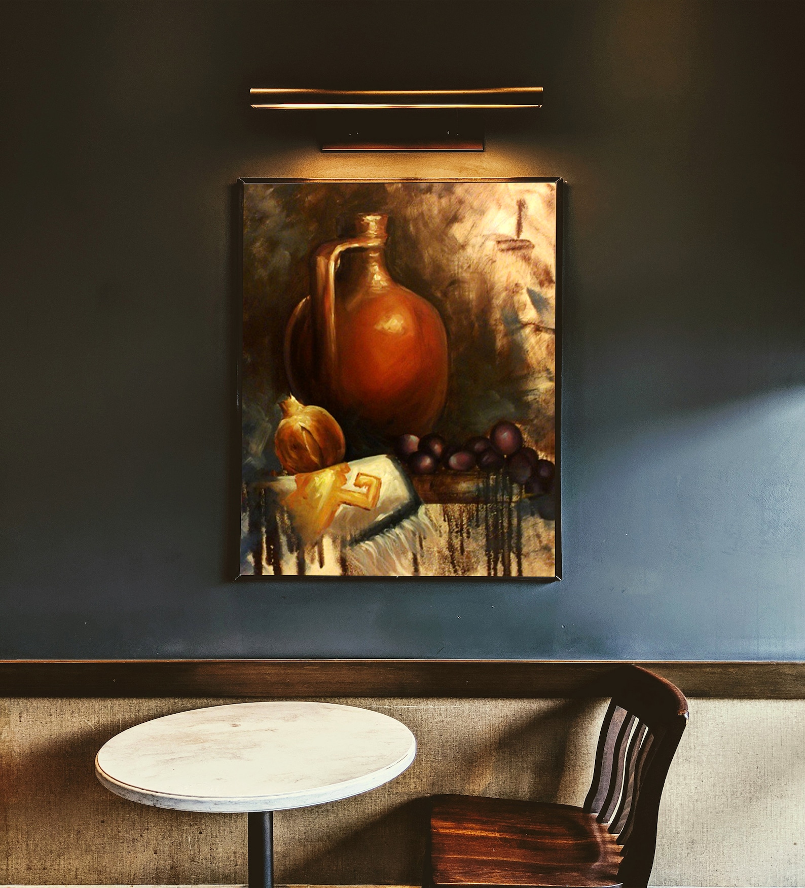 Painting in framePainting on canvasFramed Etsy