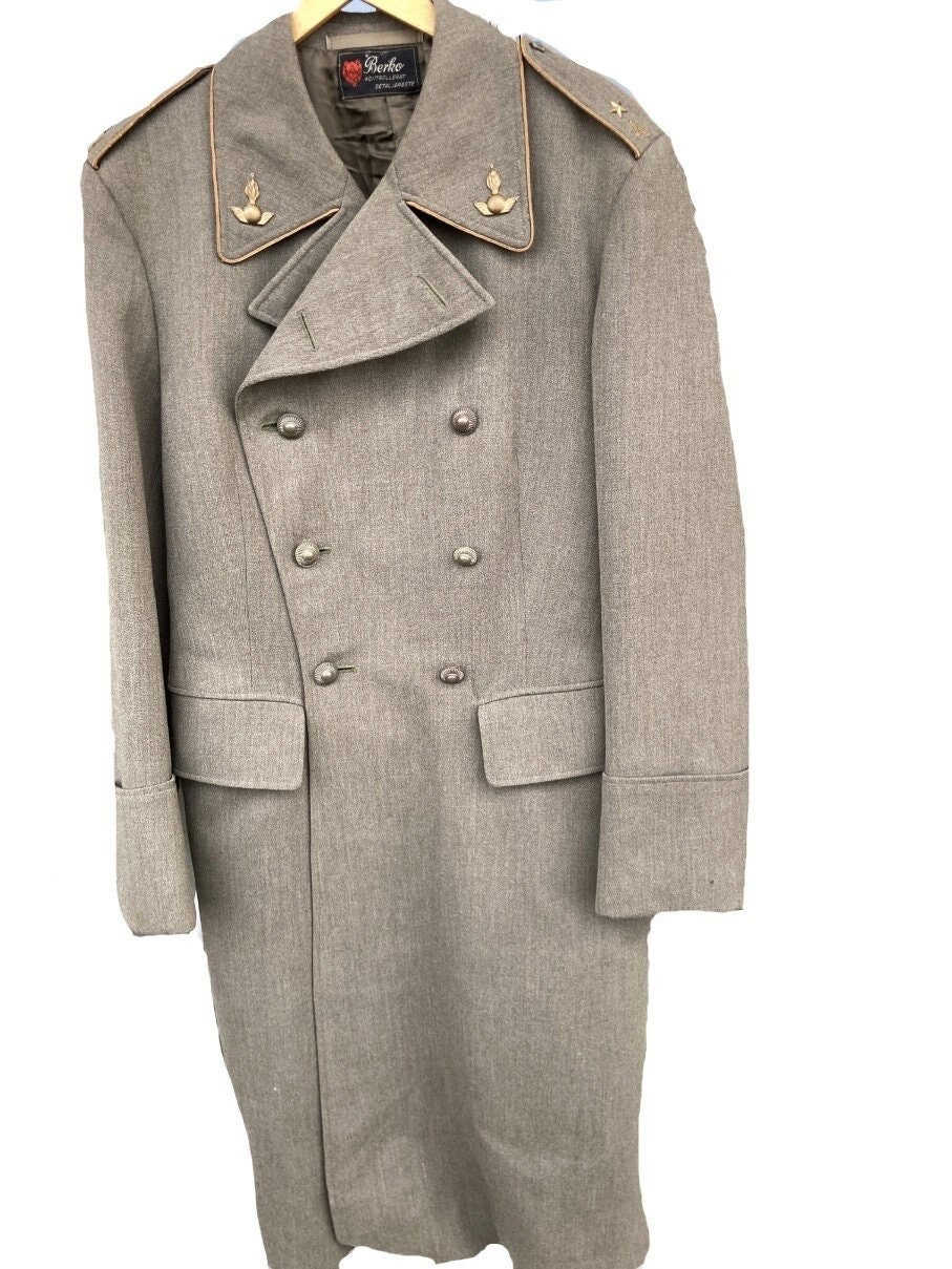 Gabardine Overcoat - Etsy