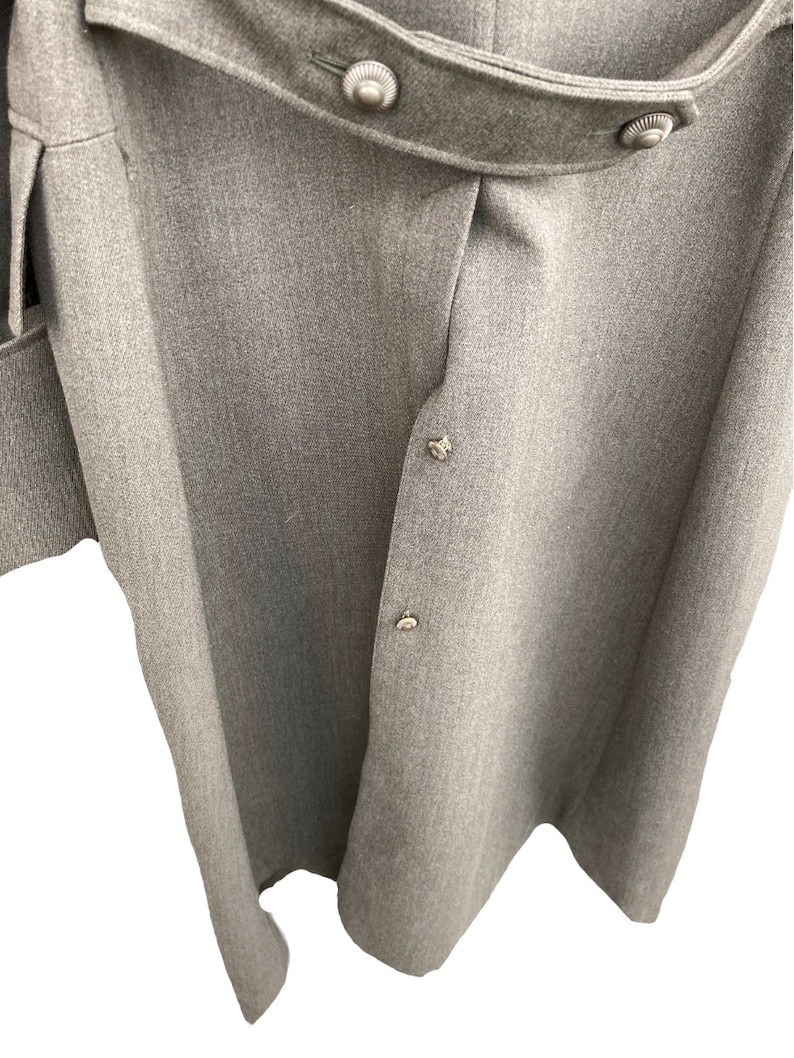 Swedish Army Vintage Greatcoat M/1939 Long Gabardine Wool - Etsy UK