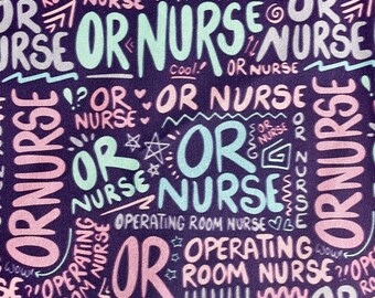 Operating Room Nurse, Medical, OR Surgical Scrub Cap: Scrub Cap for Women or Men, Scrub Hat, Bouffant, Ponytail, Mens, Unisex, Euro