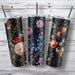 73 Gothic Rococo Digital Paper,gothic Floral Dark Oil Paint Textures ...