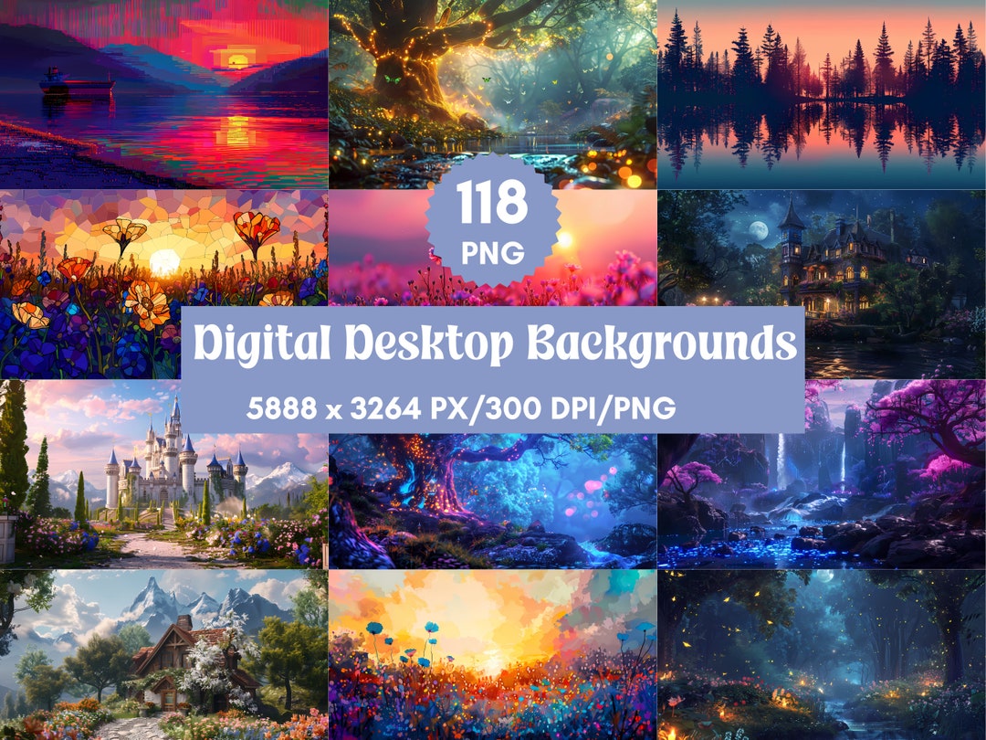 Realistic Digital Backgrounds,realistic Fantasy Desktop Background ...