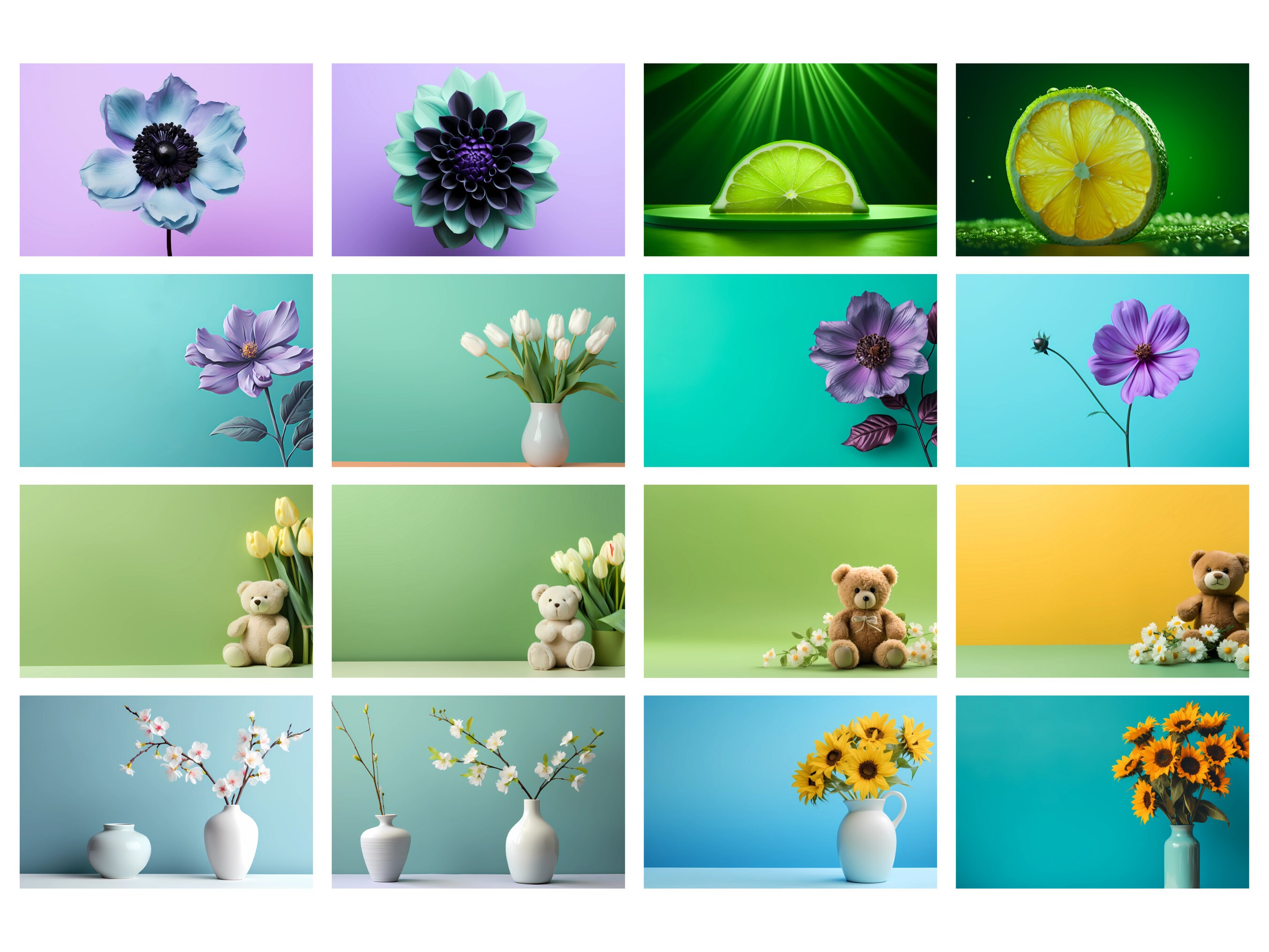 109 Minimalist Floral Desktop Wallpapers, 4K HD MacBook and Windows