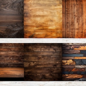 191 Rustic Wood Digital Paper,Wood Backdrop, Printable Wood Digital Background, Wood Scrapbook Paper image 4