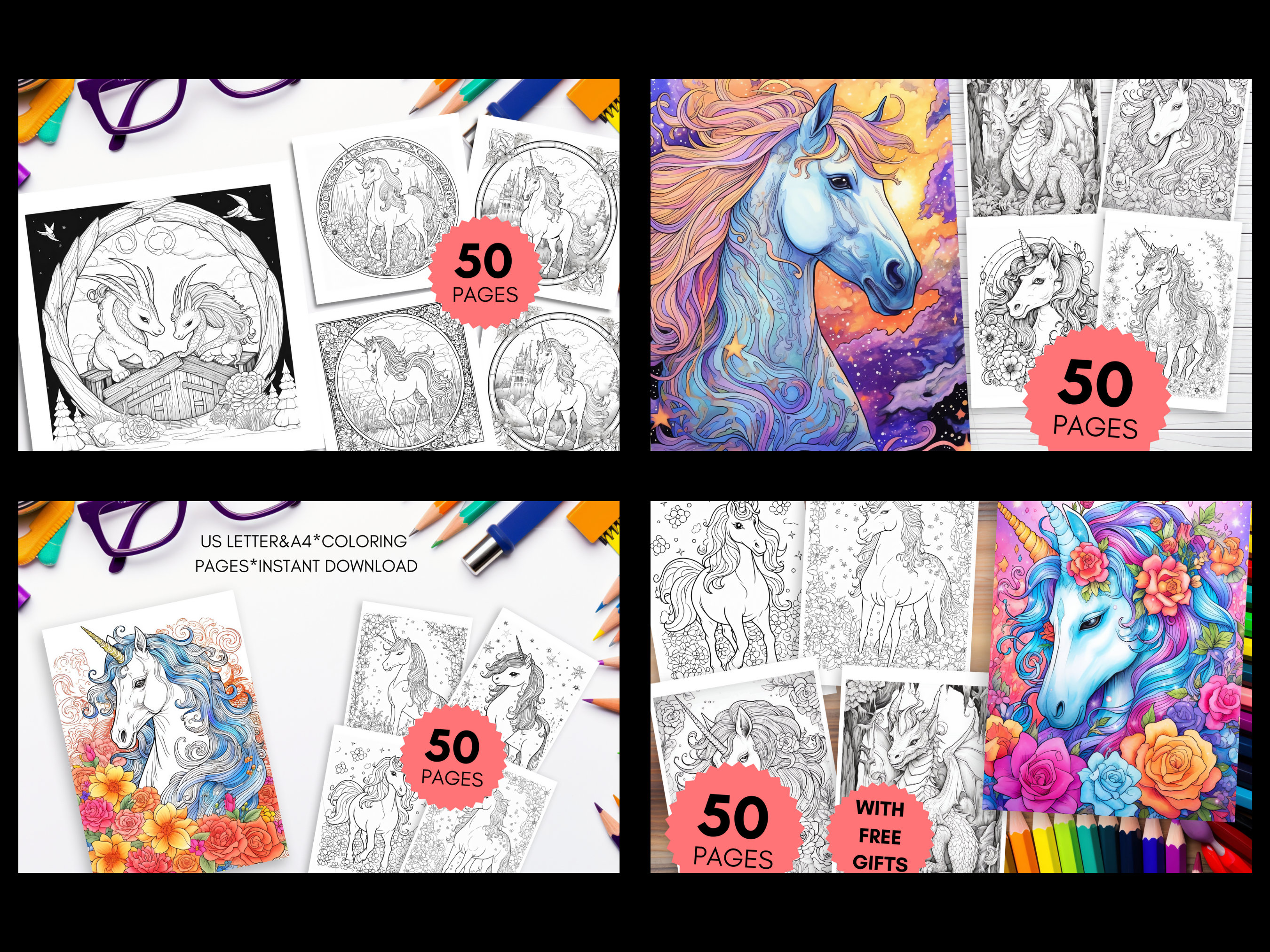 Canva Coloring Book Mock Up,coloring Book Mockup,coloring Pages Mock UP ...