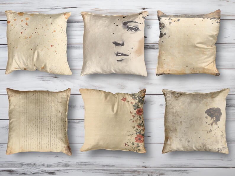 122 Vintage Paper Textures: Rustic Scrapbook Backgrounds (digital Paper ...