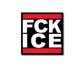 FCK ICE vinyl decal