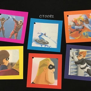 Incredibles Gift Tags Printable