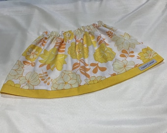 Yellow Summer Children's Skirt