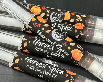 Harvest Spice Cuticle Oil Pen, Hydrating Nail Serum, Gothic Witchy Self Care Gifts
