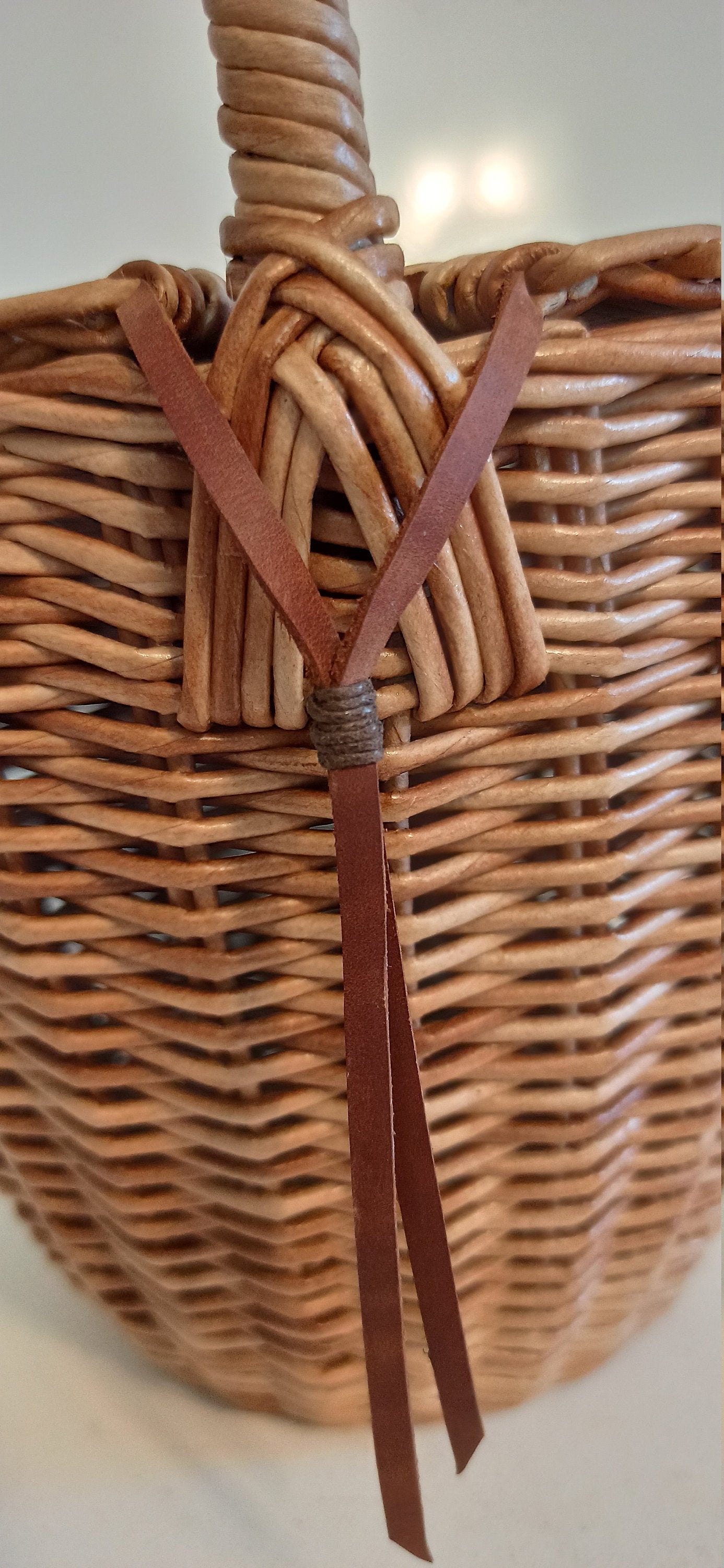 Jane Birkin basket Wicker Basket Jane Birkin style wicker bag Etsy