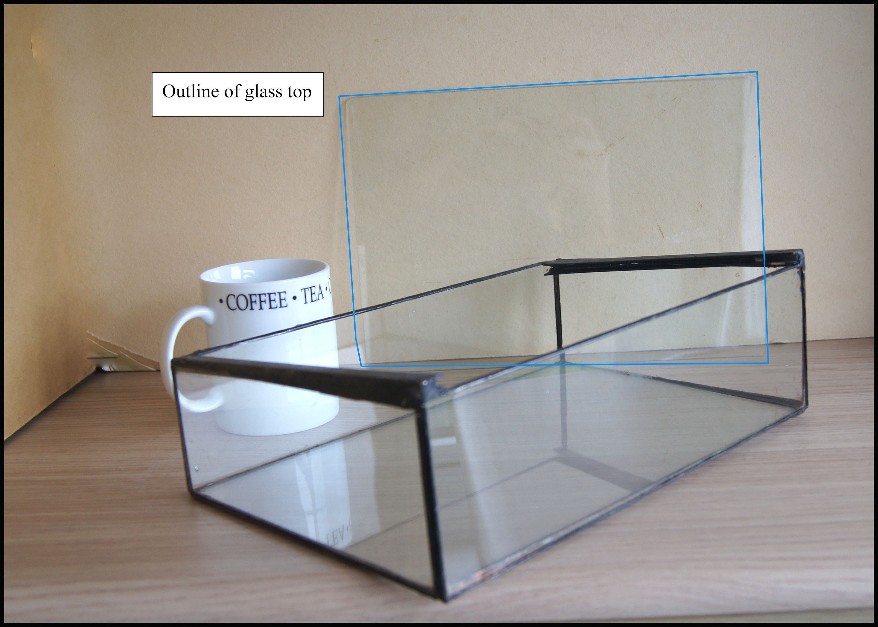 Slide Top Display Box Display Box With Sliding Top - Etsy UK