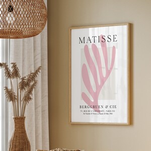 Pink Matisse Print, Matisse Poster, Matisse Wall Art, Matisse Prints, Matisse Art Print, Henri Matisse, Matisse Blush printable