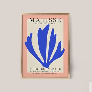 Matisse Print, Matisse Poster,  Museum Poster, Matisse Wall Art, Museum Poster, Exhibition Poster