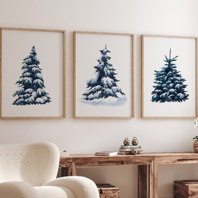 Blue Christmas Decor - Etsy
