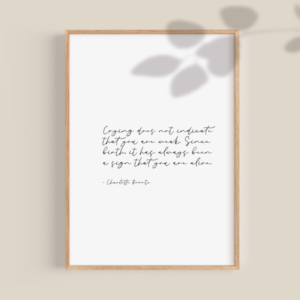 Jane Eyre Quotes Etsy