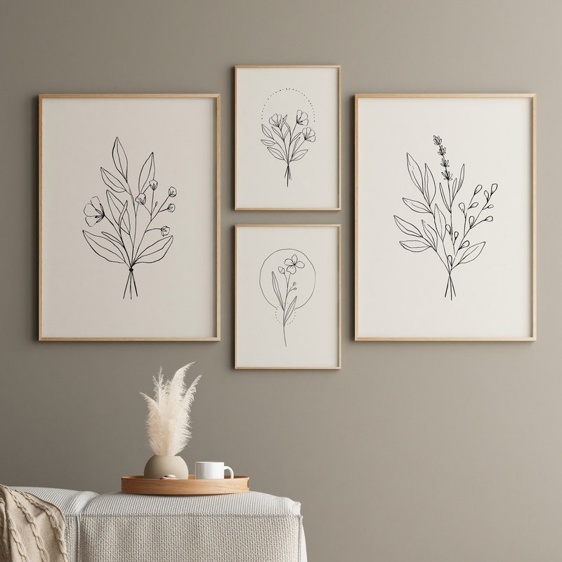 Line Art Print - Etsy