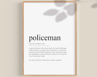 Politieagent definitie print, Politieagent Geschenken, Politieagent geschenk, Politie geschenk, Politie geschenken, Politie geschenken, politie afstuderen, agent geschenken