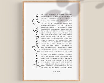 Song Lyrics Print Song Lyrics Wall Art Editable Print Song Etsy
