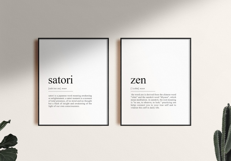 Manifestation Printables Zen Satori Set of 2 Posters 794x556 hq pic Manifestation Printables Zen Satori Set of 2 Posters pic image
