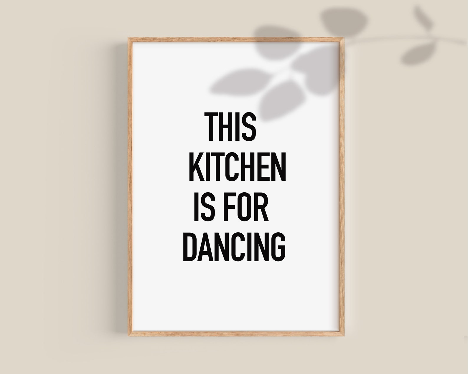 This Kitchen is for Dancing Print Kitchen Prints Kitchen - Etsy