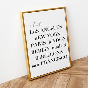 World City Art, Travel Poster, travel poster, travel gift, travel print, travel gifts, travel decor, travel wall art, printable