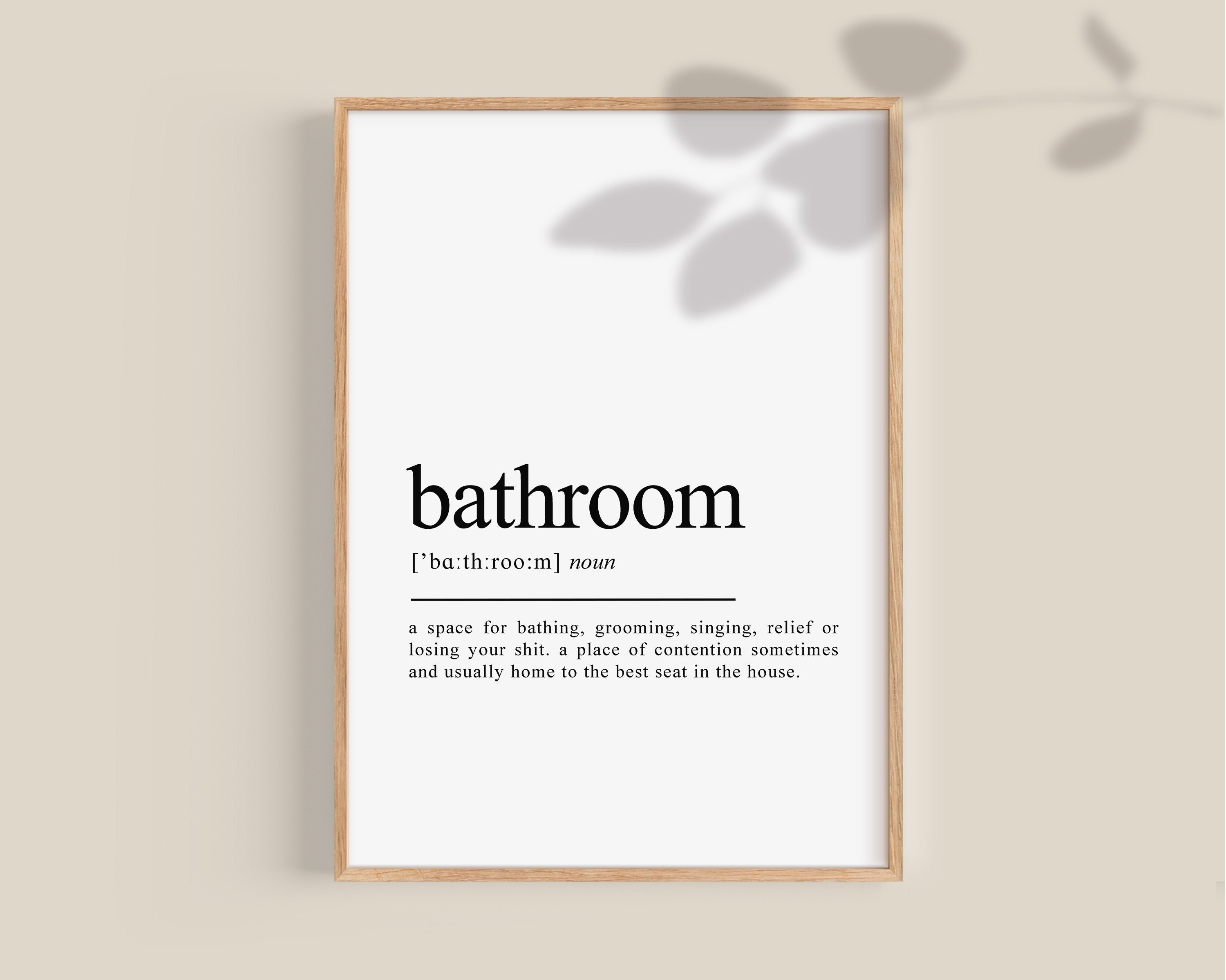 Stampa Su Tela Con Frasi Da Bagno | Quadro Artistico Con Regole Umoristiche Per Toilette | Decorazione Pareti Originale