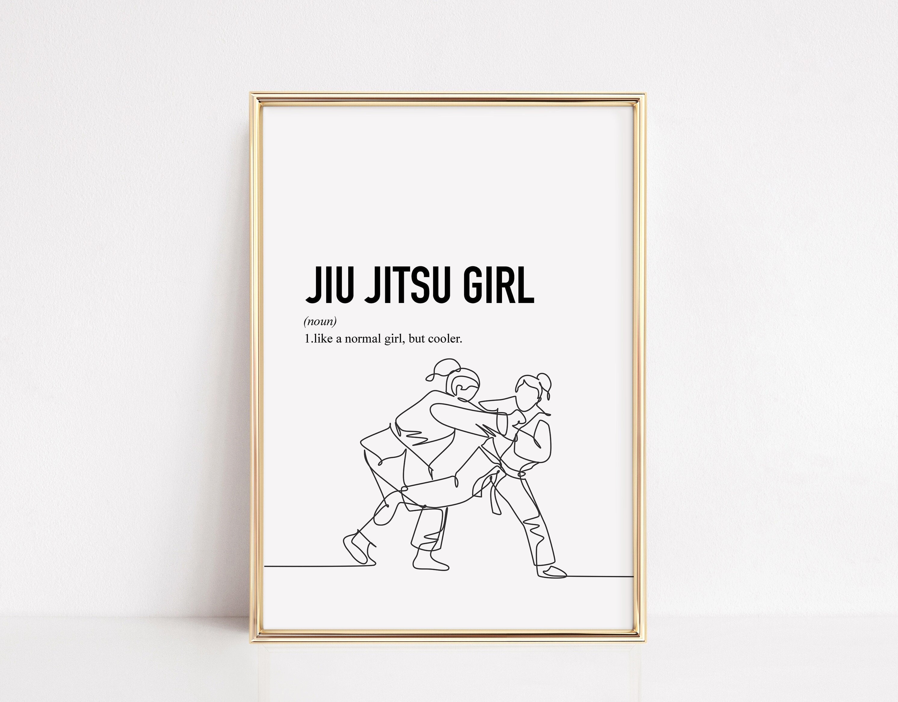 Insegna In Metallo Vintage Jiu Jitsu 'Aggressive Cuddling', Poster 20x30 Cm, Decorazione Parete Per Palestra E Casa - 4