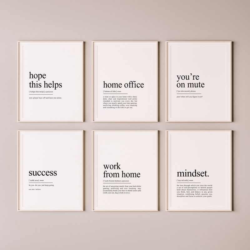 Funny Office Decor - Etsy