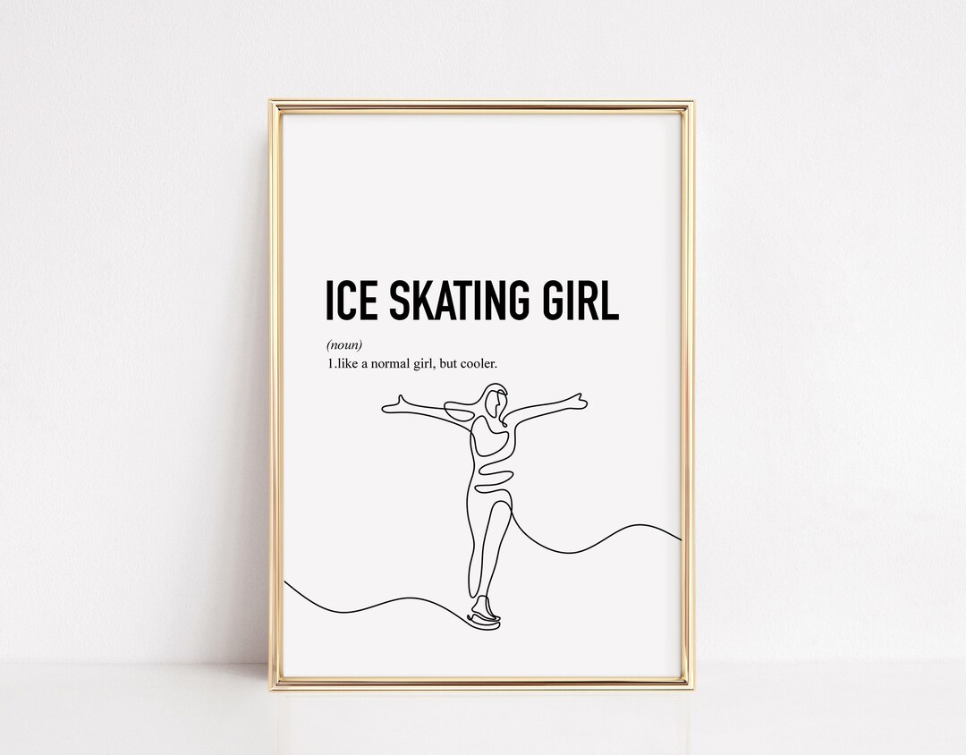 Ice Skating Gift Figure Skating Gift Teen Girl Gift Gifts Etsy