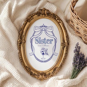 Schwester Zitat Geburtstagsgeschenk Besondere Schwester Poster Sentimental Geschenk für Schwester Meine Schwester Meine Freundin Wand Kunst Seelenschwester Printable Download