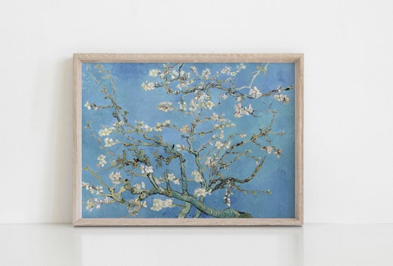 ゴッホのアーモンドの花の絵画、ヴィンテージの花のポスター