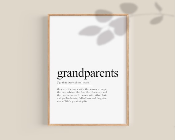 Grandma Christmas Gift Printable, Grandparents Gifts, Grandparents Gift  ideas, Personalized Grandparents gifts from Grandkids print 8 x 10