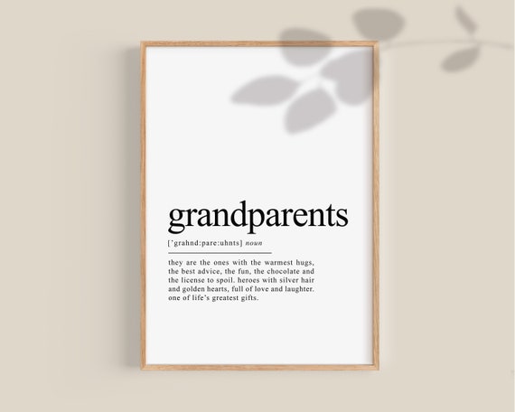 Gifts for new grandparents discount