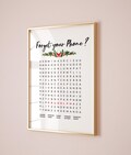 Christmas Bathroom Print Funny Forgot Your Phone Restroom Poster Reindeer Games Christmas Puzzle bathroom sign Download Toilet Wall Art product logo