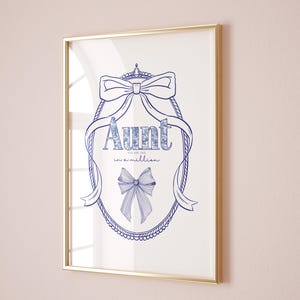 Tante Weihnachtsgeschenk von Nichte Beste Tante überhaupt Geburtstagskarte Bogendruck spezielle Tante Poster Tante Bestie neue Tante Geschenk druckbare Wandkunst