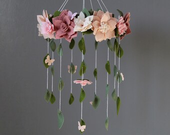 Mobile Pour Bebe Fleur De Chambre De Bebe Mobile Bebe Fille Etsy Mobile Pour Bebe Fleur De Chambre De Bebe Mobile Bebe Fille Etsy