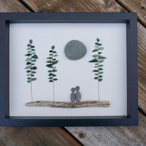Lever de lune - 8&quot; x 10&quot;