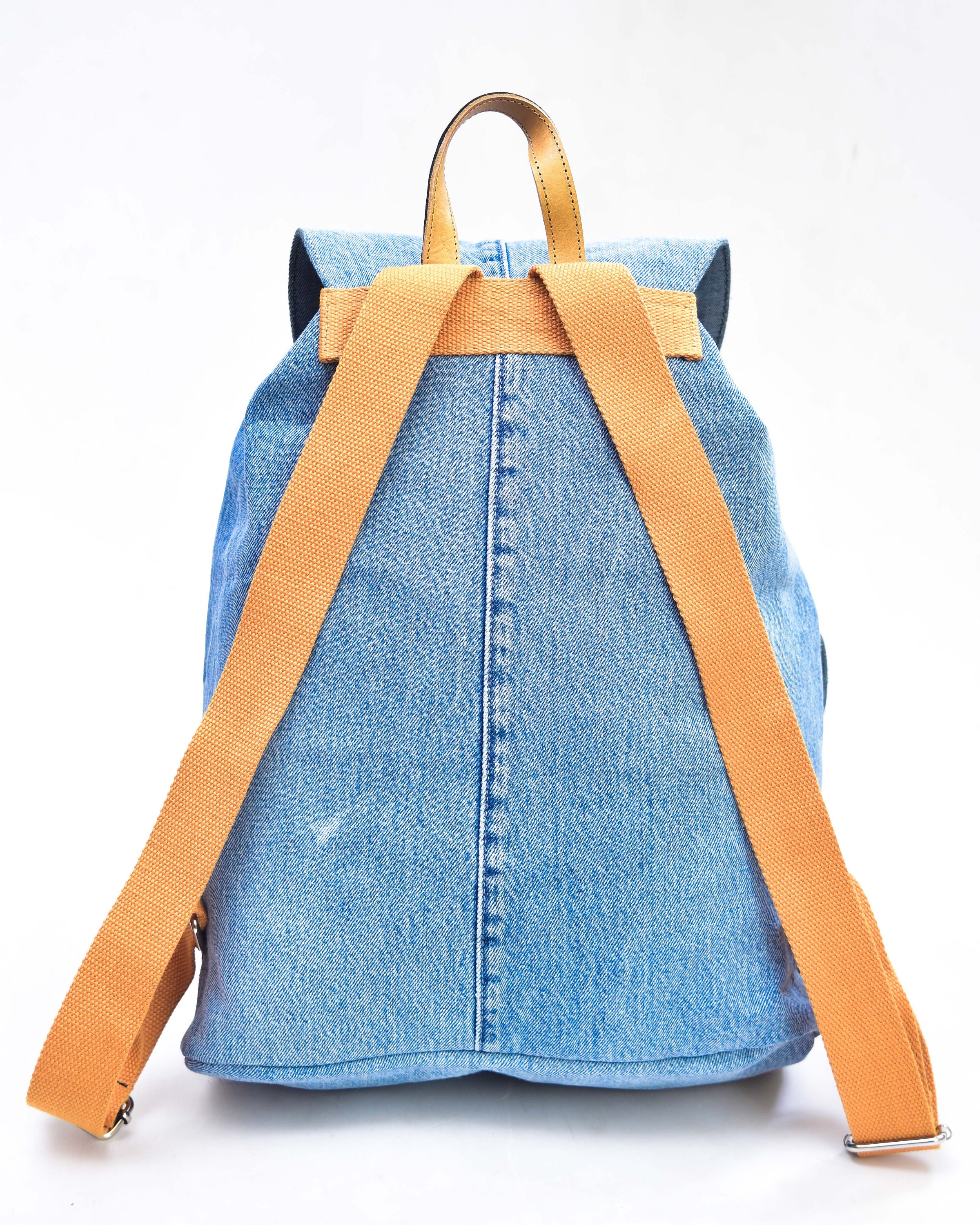 UPCYCLED DENIM BACKPACK Etsy UK