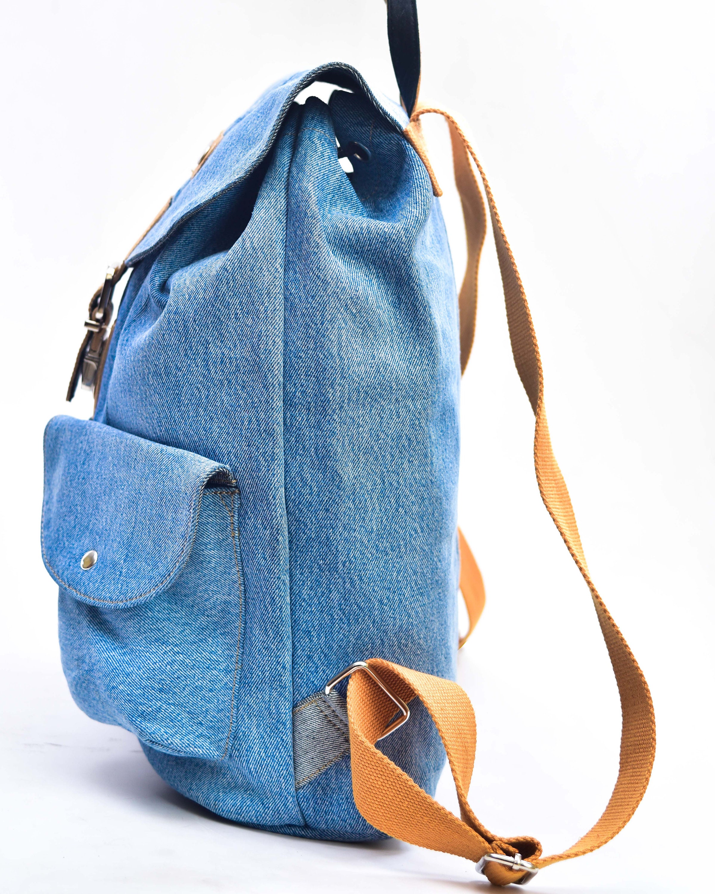 UPCYCLED DENIM BACKPACK Etsy UK