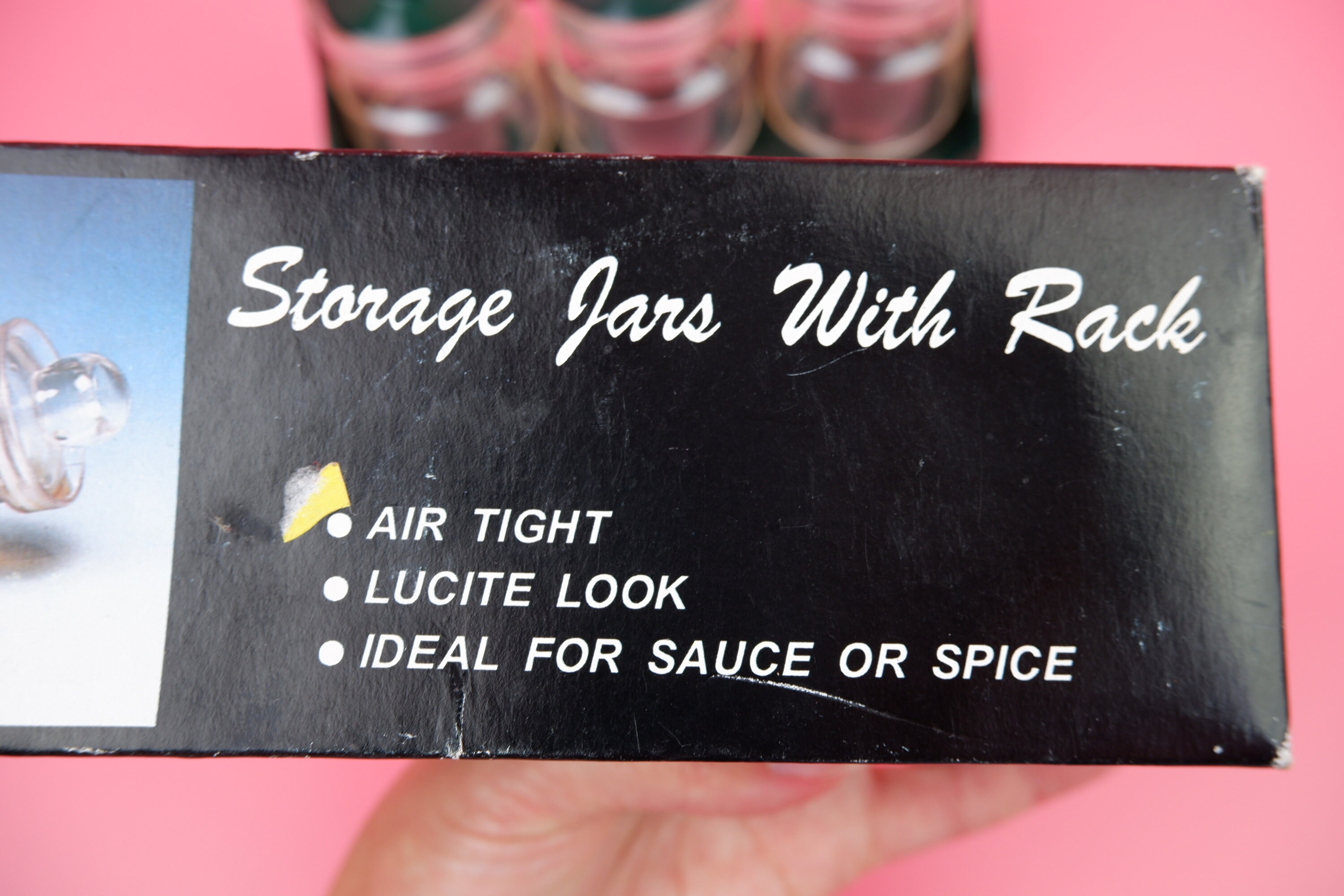 Set von drei grün klaren Kunststoff Mini Kräuter Vorratsdosen | Etsy