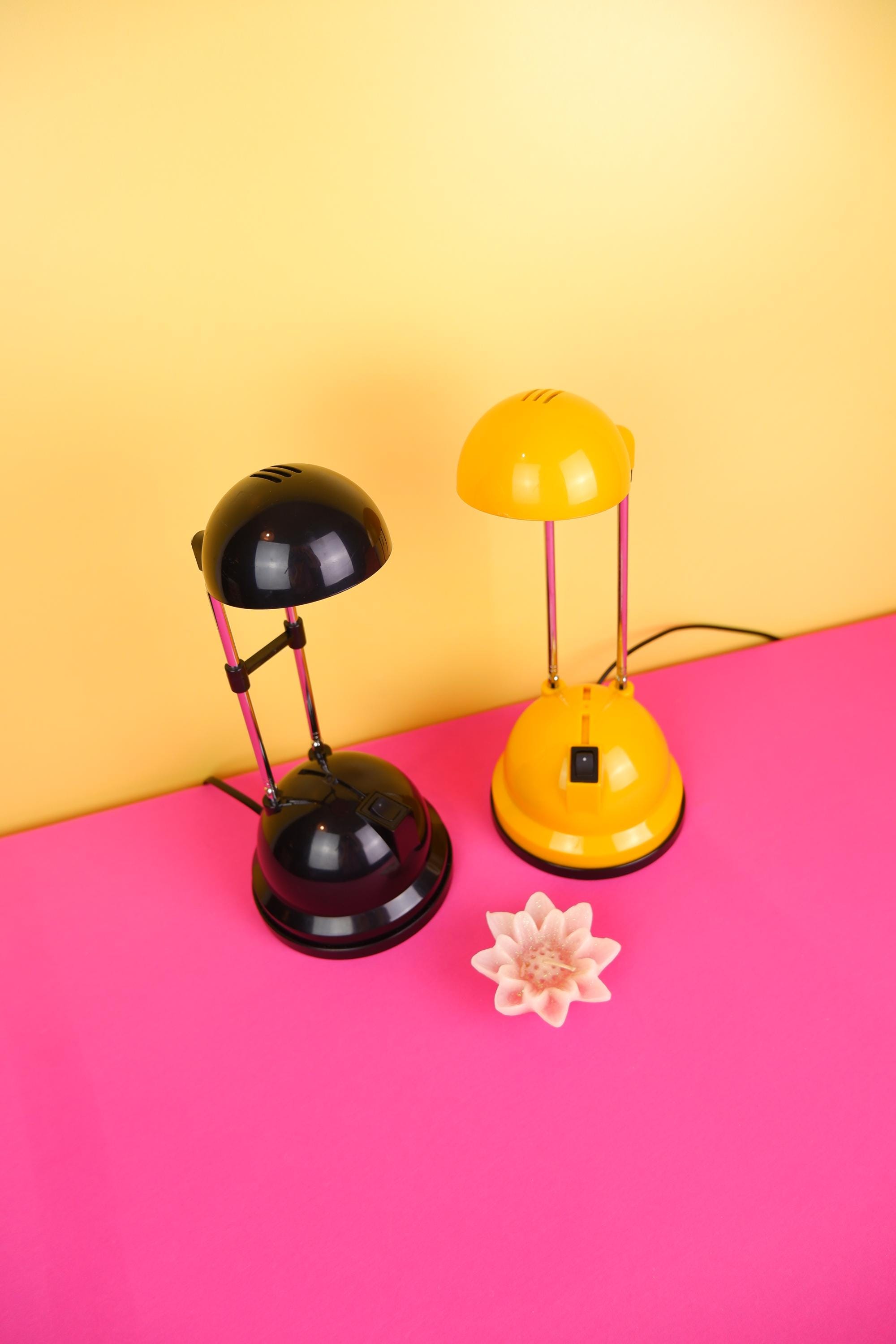 Vintage Y2K Acrylic Transparent Desk Lamp: Adjustable Spotlight