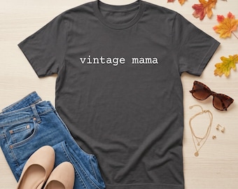 Camiseta Vintage Mama / Camiseta gráfica estilo retro de los años 70