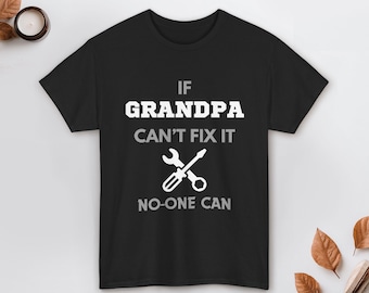 T-shirt drôle de grand-père | Cadeau pour grand-père bricoleur
