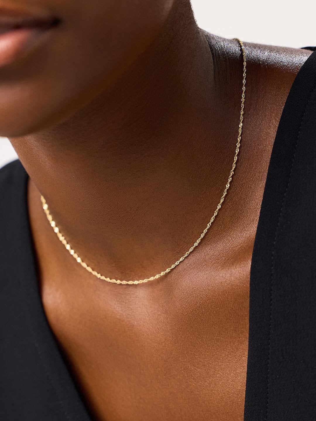SB GOLD CHAIN longer Necklace