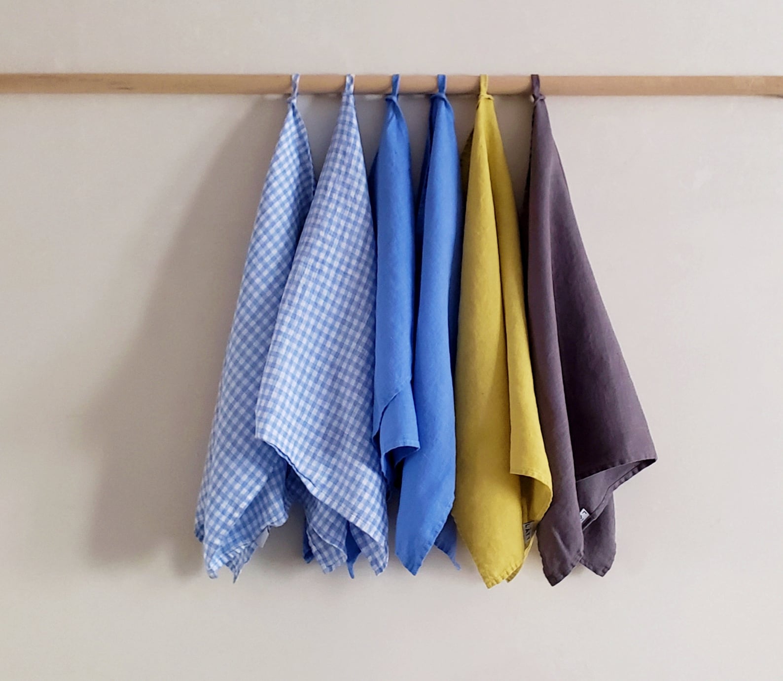 Linen Tea Towels Linen Kitchen Towel Kitchen Towel Set Etsy