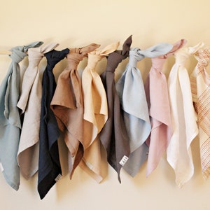 Washed linen napkins set of 2, cloth napkins, linen dinner napkins, set of 2 reusable napkins READY TO SHIP