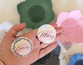 Shower steamer tray gift set, eucalyptus shower self care gift box, build a birthday gift box, Valentine's / Galantine's day cute gift box