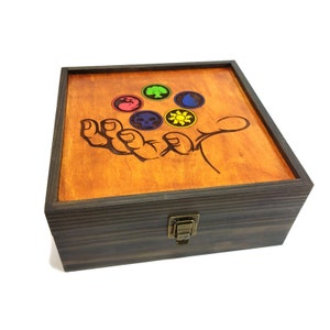 Sturdy Deck Box for Magic the Gathering and Other Trading Card Games. Storage System. Card Storage Box. Edh Box